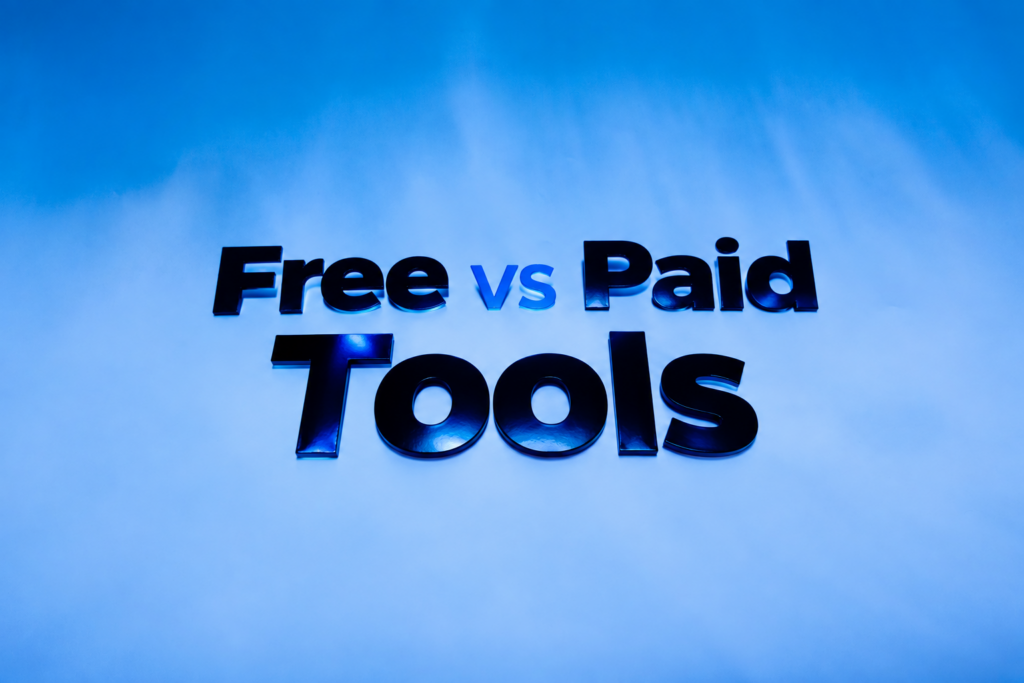 Free vs Paid Tools in digital marketing
